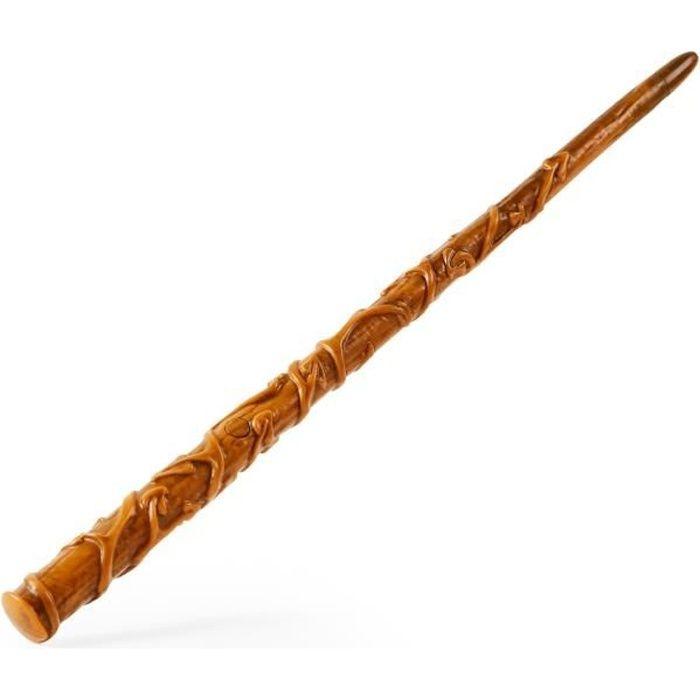 Baguette magique hermione granger - wizarding world - effet patronus & tremblement - 30 cm