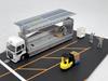 TOMYTEC Kolekce nákladních vozů Kolekce nákladních vozů Logistics Site Wing Van Set E NX Nippon Express Diorama Supplies 329596