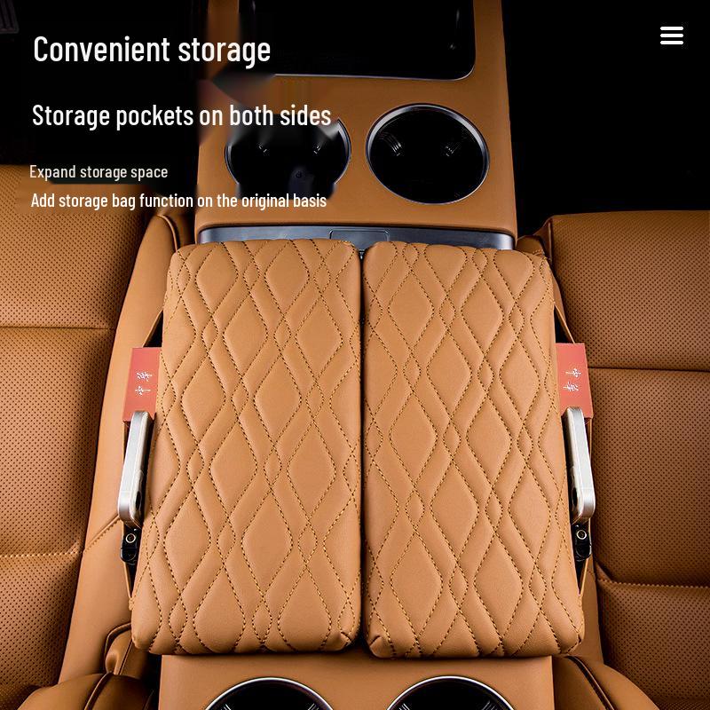 BYD Denza D9/N7/N8 Kožená podložka chrániče loketní opěrky