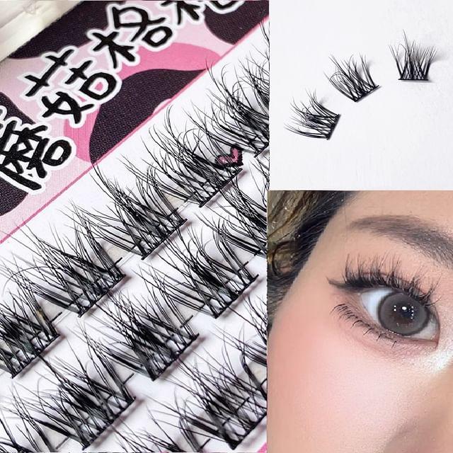 Mogugu - Kleberlose Multipackung Wimpernbüschel