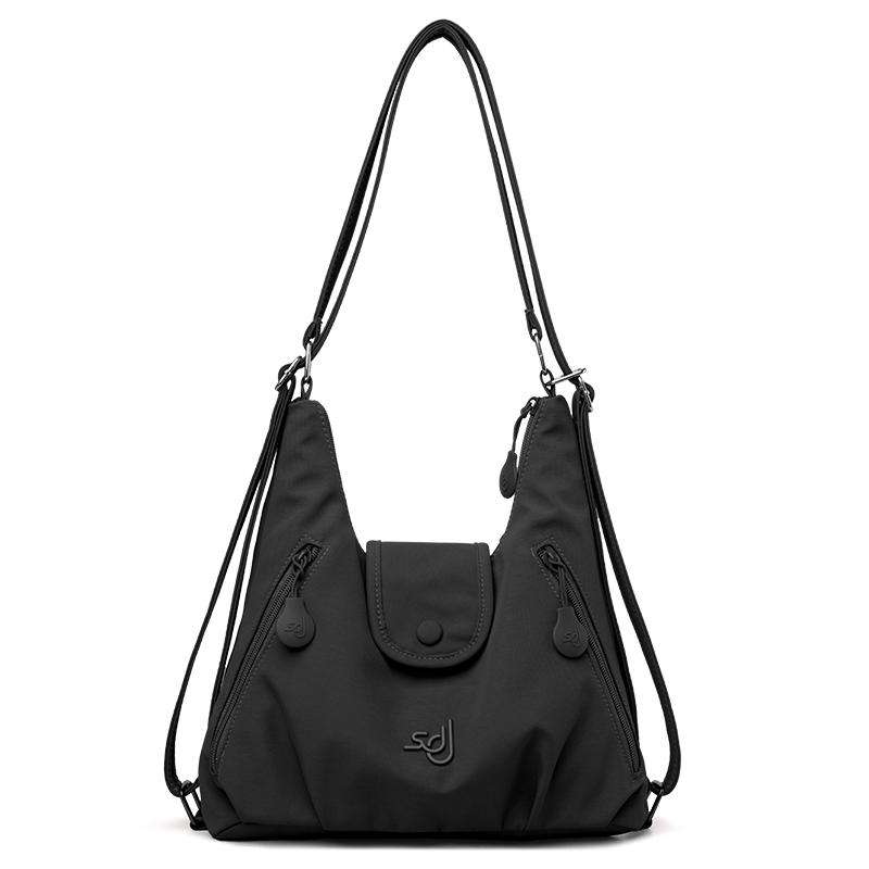 

Женская сумка кроссбоди многофункциональный маленький рюкзак Small чёрный