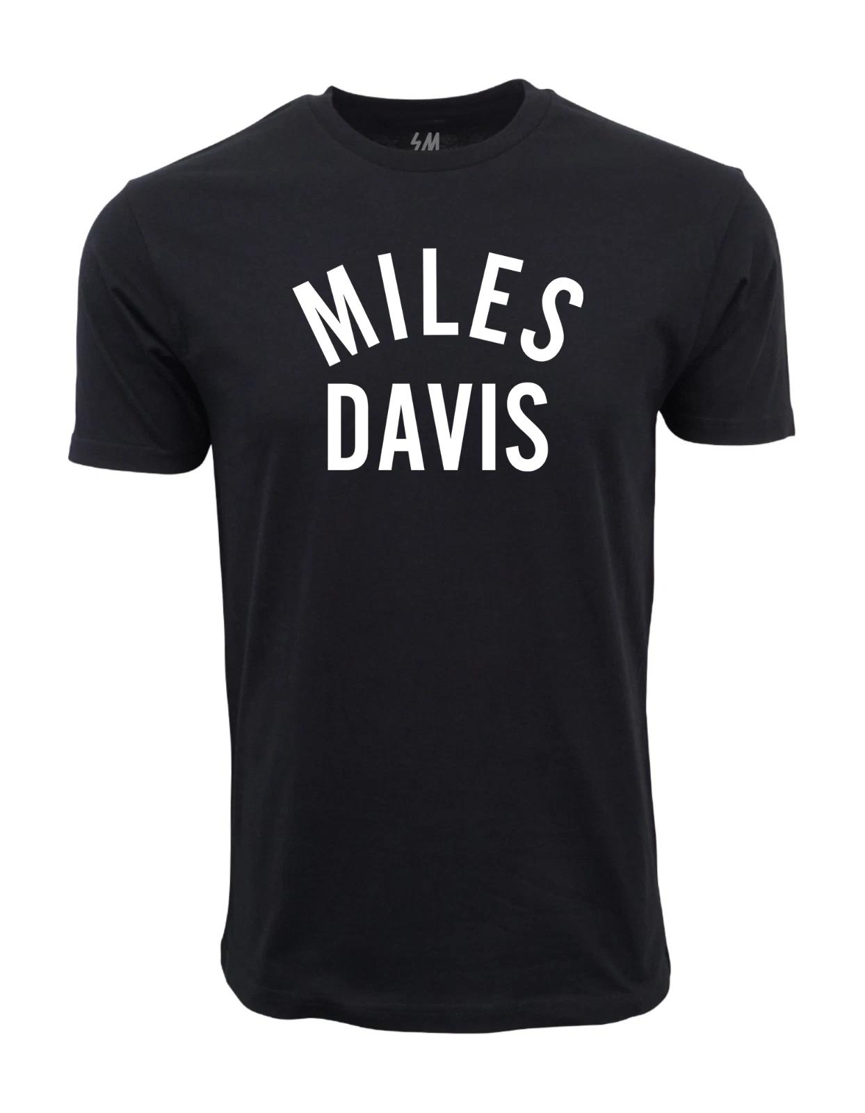 Unisex Adult Casual Graphic Miles Davis Graphic T shirt T-Shirt XL