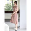XWI Women's New Chinese Style Cap Sleeve A-Line Dress