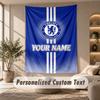 Tapestry Custom Name Text, Wall Hanging Tapestry Home Room DecorChelsea FC