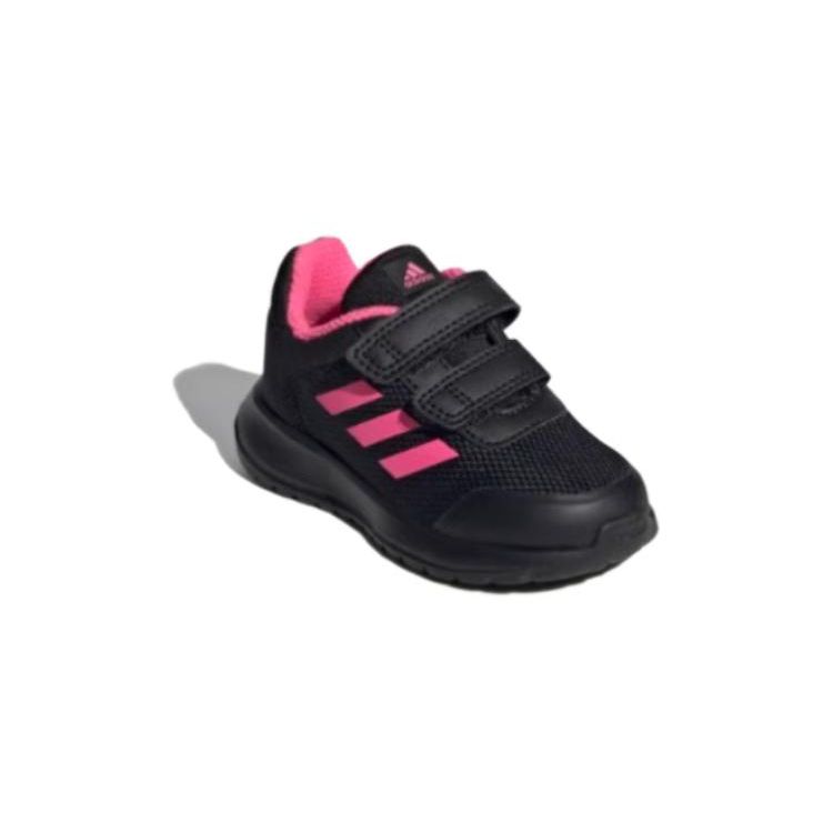 Adidas Tensaurrun 2.0 Versatile Shock Absorbing Low Top Walking Shoes Baby Shoes Black Pink IF0364
