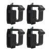 Truck Cap Topper Mounting Clamps Aluminum Replacement for CHEVY Silverado Sierra 1500 2500 3500