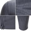 2024 Men's Trendy Fashion Zipper Cardigan Knit Sweater Jacket