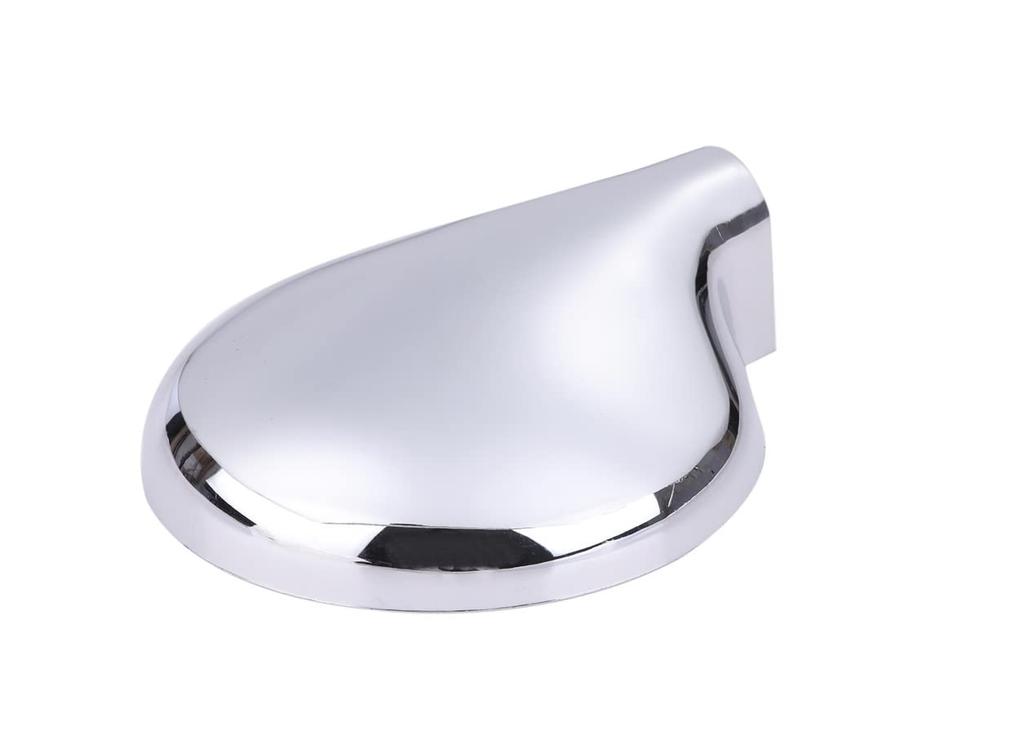 Chrome Mirror Cover Set for Mitsubishi Fuso Bluetec Canter 2010 with Under Mirror Universal Aftermarket Exterior Custom Truck 3-piece (November