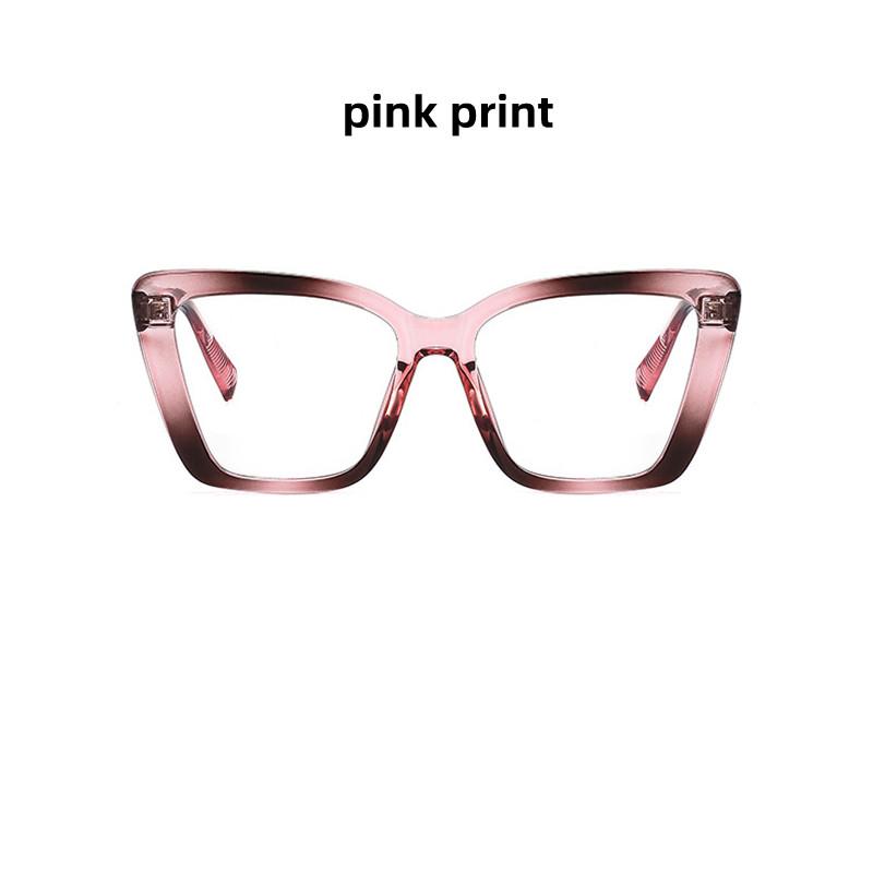 

Fashion Oversized Leopard Print Reading Ocular Anti Blue Light Eye Prescription Frames For Women Large Magnifying Glasses +1.5 0