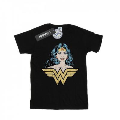Womens/Ladies Wonder Woman Gauze Cotton Boyfriend T-Shirt