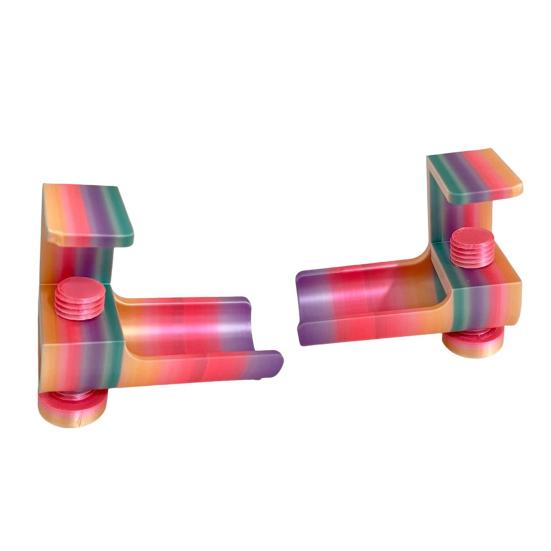 Clamp-On Canvas Holder Diamond Art Canvas Roller with Adjustable Table Clamp Art Paper Roll Holder for Diamond Art Projects