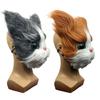 Adults Unisex Horror Halloween Cute Bear Wolf Panda for Cat Bloody Plush for Hea