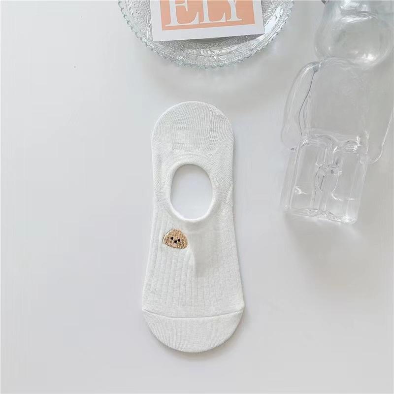 10 Pairs Women's Non-slip Invisible Socks Shallow Mouthed Boat Socks Female Soft Sock Breathable Short Sock