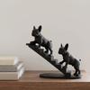 Creative French Bulldog Statues 3D Printed Canine Statues Crafts  Home Decoration