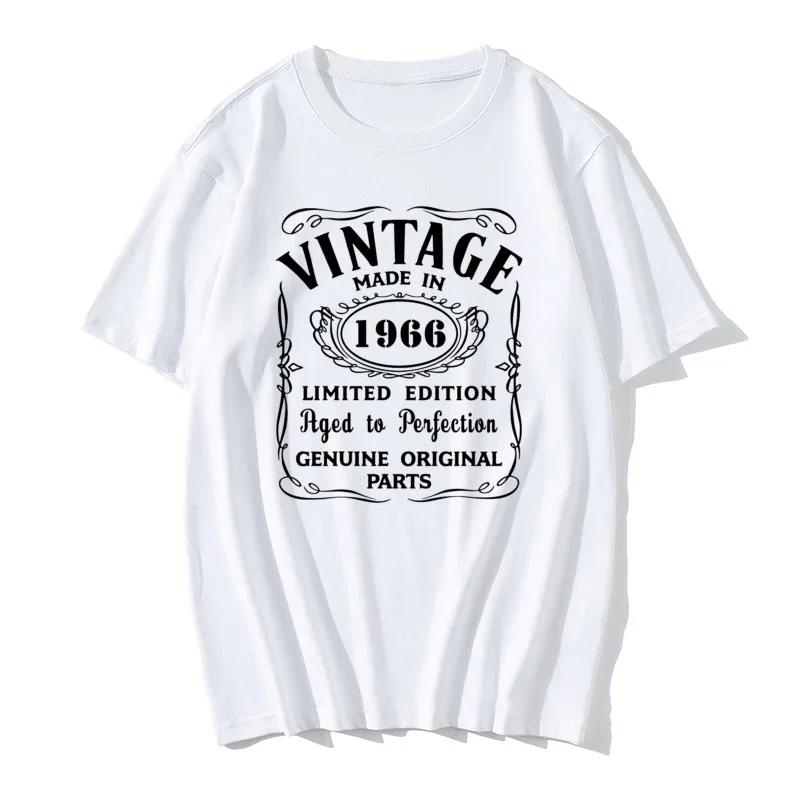 Father's Day Gift 1966 1967 1968 1969 1970 Novelty All Original Birthday Gift T-Shirt big size Clothes Novelty Print T Tshirt