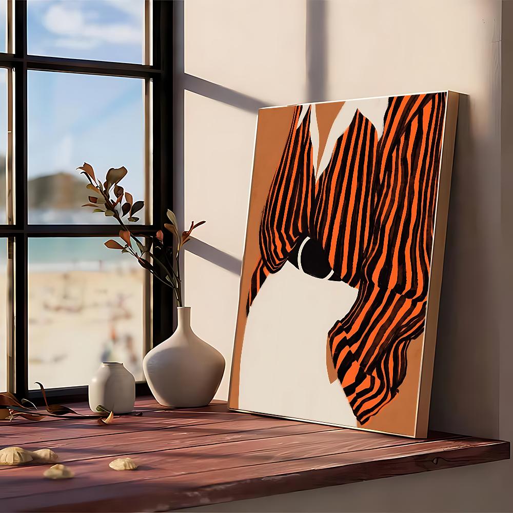 Gambar Abstrak Lind Poster No Framed Poster Kraft Club Bar Paper Vintage Poster Wall Art Painting Bedroom Study Stickers