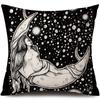 Tarot Card God Sun Face Pillowcase Moon Pillowcase Decoration Living Room bedroom sofa Bed Home Decor Car Cushion decoration