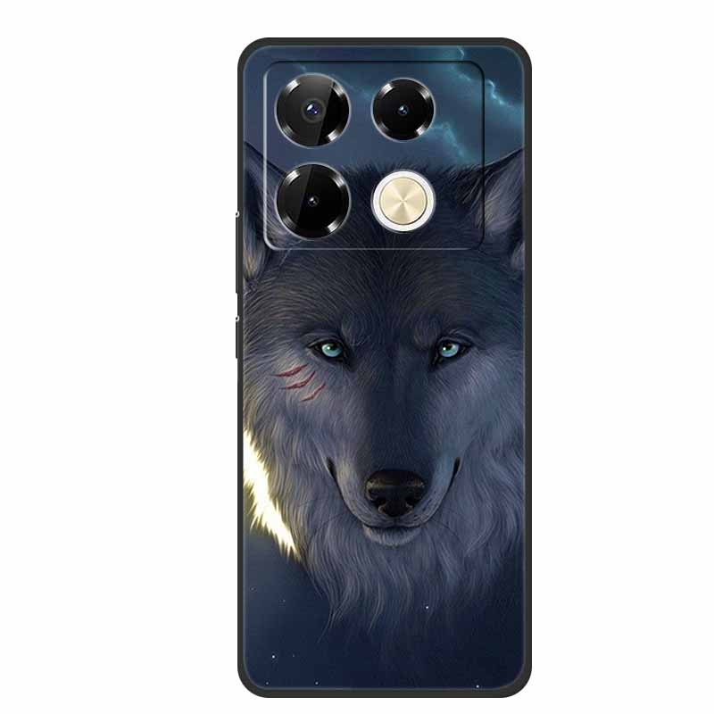 Case For Infinix Note 40 Pro 4G TPU Soft Silicone Back Cover for Infinix Note40 Phone Cases X6850 X6853 Original Colorful Capa
