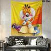 diddl Wall Tapestry Aesthetic Wall Hanging Printed Fabric Blanket Decorative Tapestries for Bedroom Living Room Home Decor