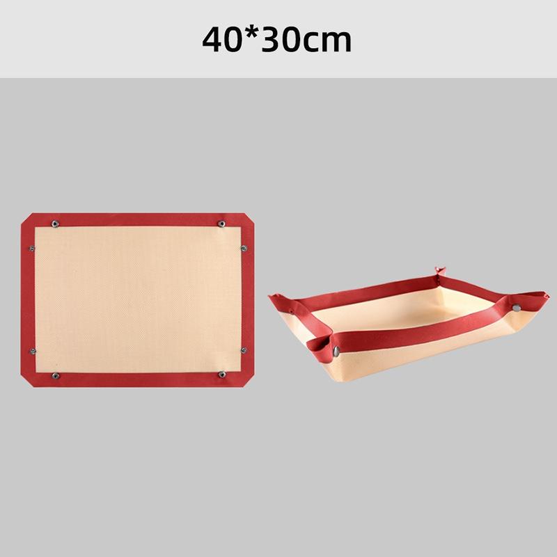 

Силиконовый коврик для выпечки с антипригарным покрытием, не протекающий, силиконовые вкладыши для духовки с кнопкой, многоразовые, безопасные для пищевых продуктов вкладыши для аэрофритюрниц, коврики