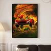 DIY Diamond Painting A Burning Car Cross Stitch Kit Mosaic Art Diamond Painting Full Circle Diamond Home Decoration