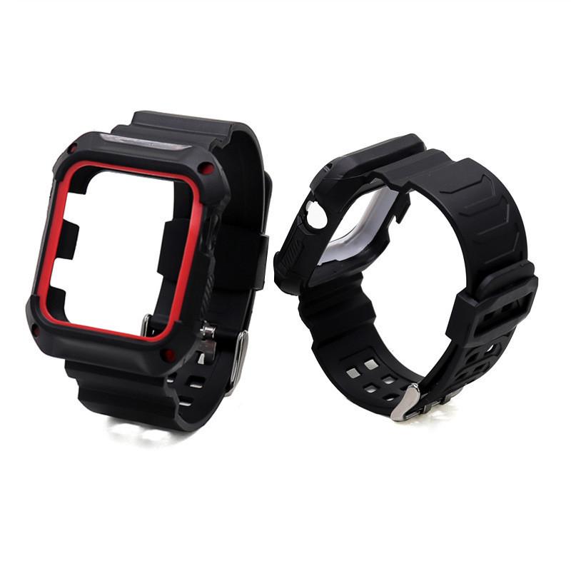 Stylish Apple Watch Tpu Band With Full Button Protection Durable And Fashionable