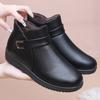 Fashionable Versatile New Winter Cotton Shoes Casual Comfortable Warm Snow Boots Anti Slip Short Boots Soft Soled Women'S Shoes