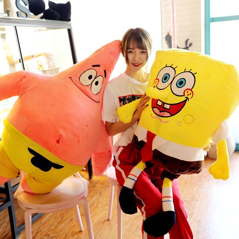 Sünger Bob Peluş Kare Pantolon Patrick · Yengeç Gary Peluş Bebek Kawaii Çocuk Çizgi Film Anime Çevresel Oyuncak Noel Hediyesi