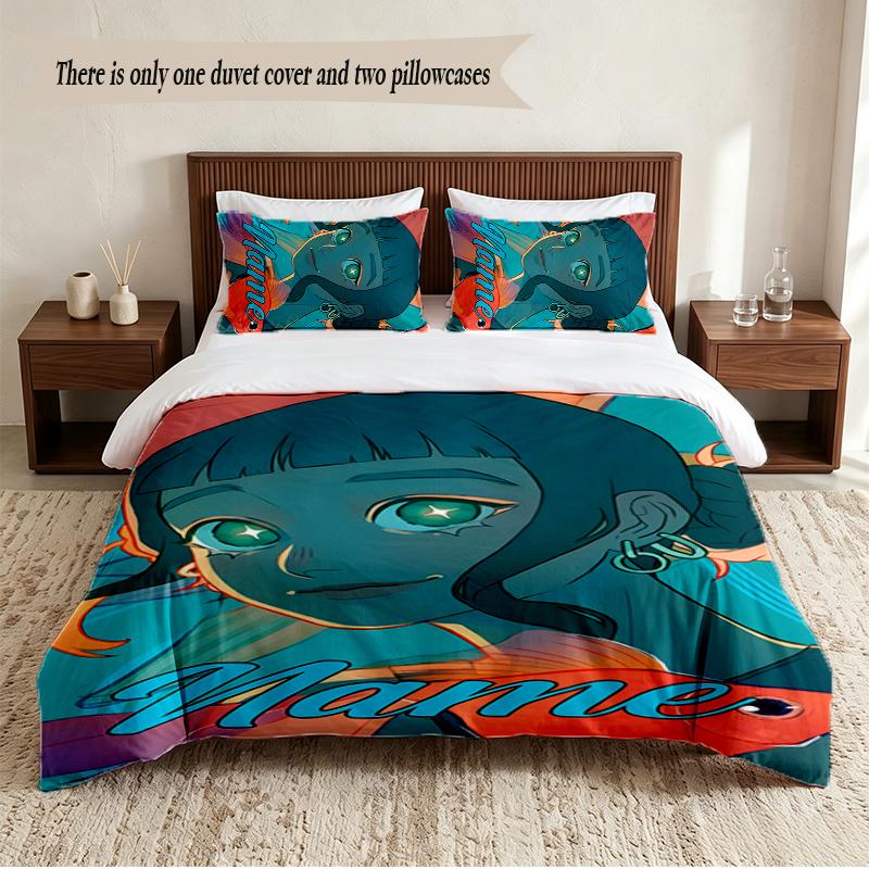 Zoey Personalized Custom Name 3‑Piece Bedding Set Soft Duvet Cover Set For Bedroom Home Decor
