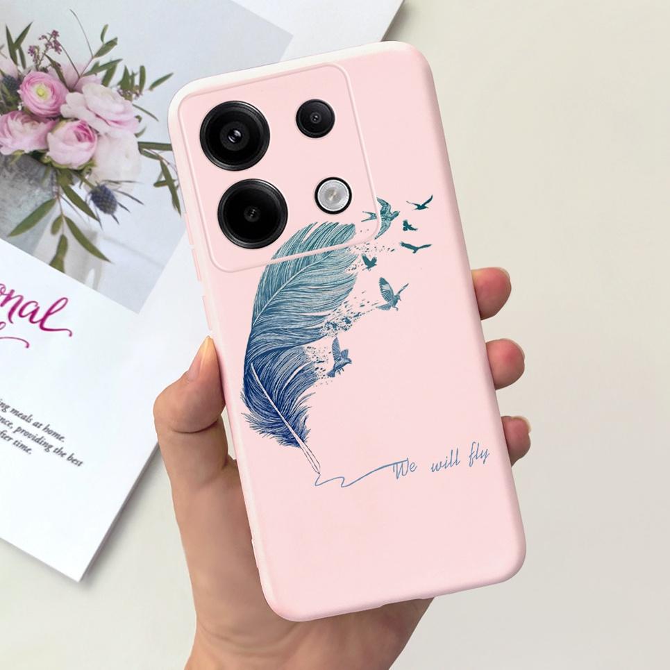 For Xiaomi Poco X6 Pro 5G Poco M6 Pro 4G Phone Case Luxury Candy Silicone Cute Animals Soft Back Cover For PocoX6 PocoM6 5G Capa