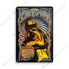 Vintage Eric Clapton Metallblechschild Retro Industrielle Wanddekoration für Heimbar Club Dekorative Platte Poster Metallplakette Perfec