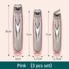 Tagliaunghie colorate Tagliaunghie antispruzzo Design staccabile Tagliaunghie Strumento per unghie manicure in acciaio inossidabile