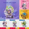 Flower Language Building Blocks With Music Playback For Girls And Kids Diy Toy Set