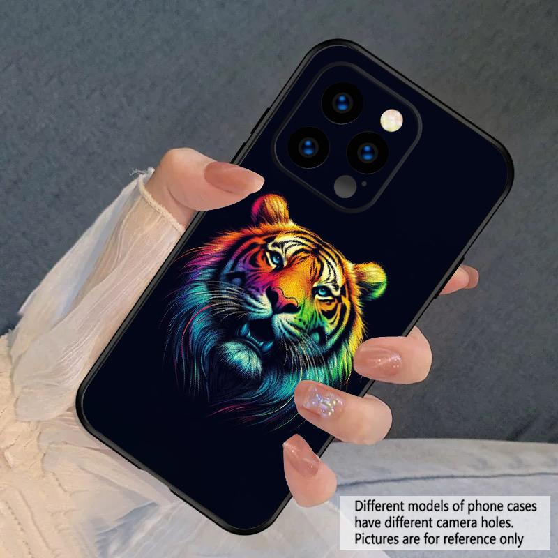 Lion and Bird For iPhone 16E 16 Pro Max 15 P lus 14 Pro 13 12 Mini 11 P ro Max X XS 7 8 Plus 2022 silicone soft phone case