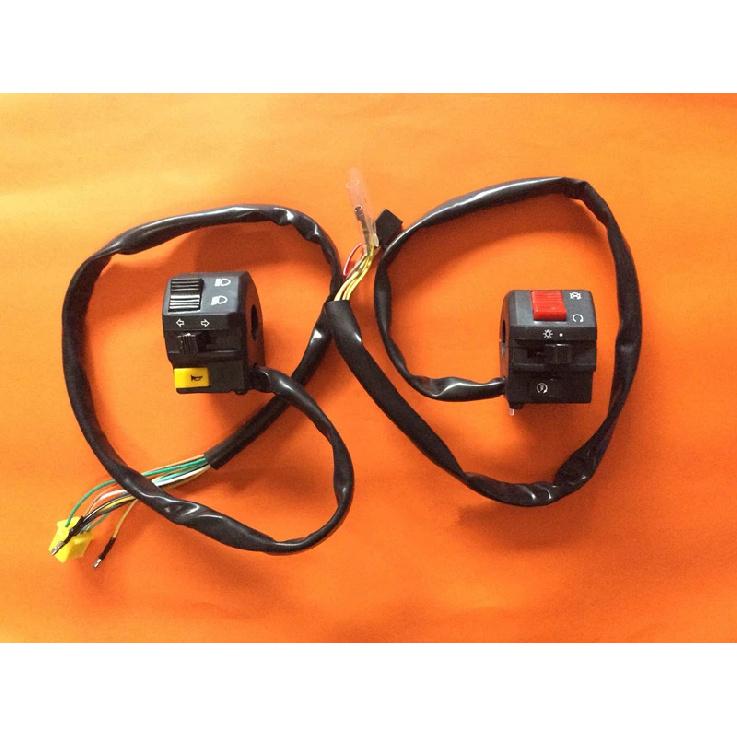 Motorcycle Handlebar Switch Assembly Electric Starter Horn Switch Handle For Suzuki 250cc GN250 GN 250 Right Side