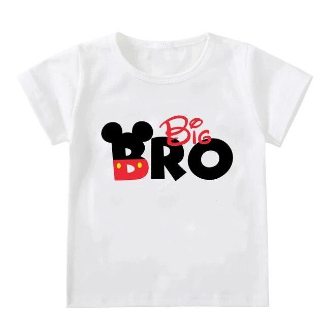 Damen T-Shirts Familie passende Outfits Mutter Kinder Maus Cartoon Kleidung Papa Mama Bro Sis Print Mode T-Shirt Sommer Tees Tops Kleidung