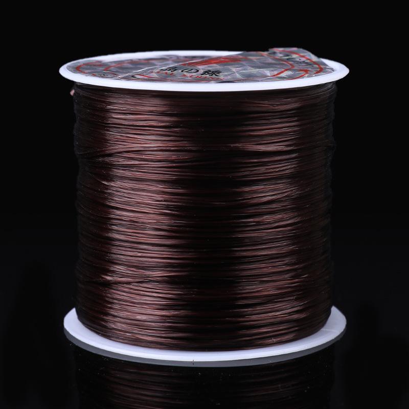 Fir elastic din cristal 0,8 mm Fir elastic din cristal Fir pentru mărgele Fir elastic pentru brățări pentru confecționarea bijuteriilor Confecționarea de mărgele Cordoane și fire pentru mărgelit