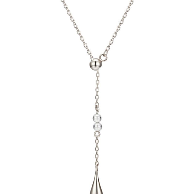 PAIGEFLYNN JEWELRY [925 Silver] Duplin Drop Necklace