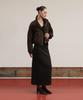 Verdemar Suede Cropped Puffer Jacket_Deep Brown