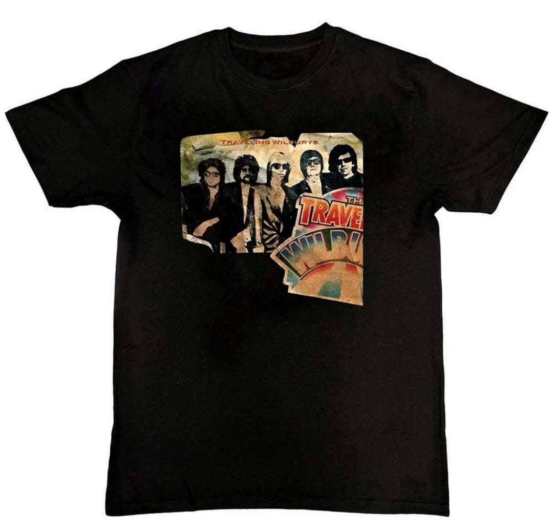 Inspired Traveling Wilburys Travel Graphic Mens T-Shirt S