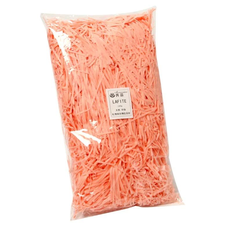 500g/1000g Färgglad Hackad Raffia Fyllning Krusat Papper Färgglad Fyllning för Födelsedagspresentlåda Fest Bröllop Juldekoration
