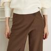 Waiwaiaiem Yy_Irregular High Waist Wide Pants