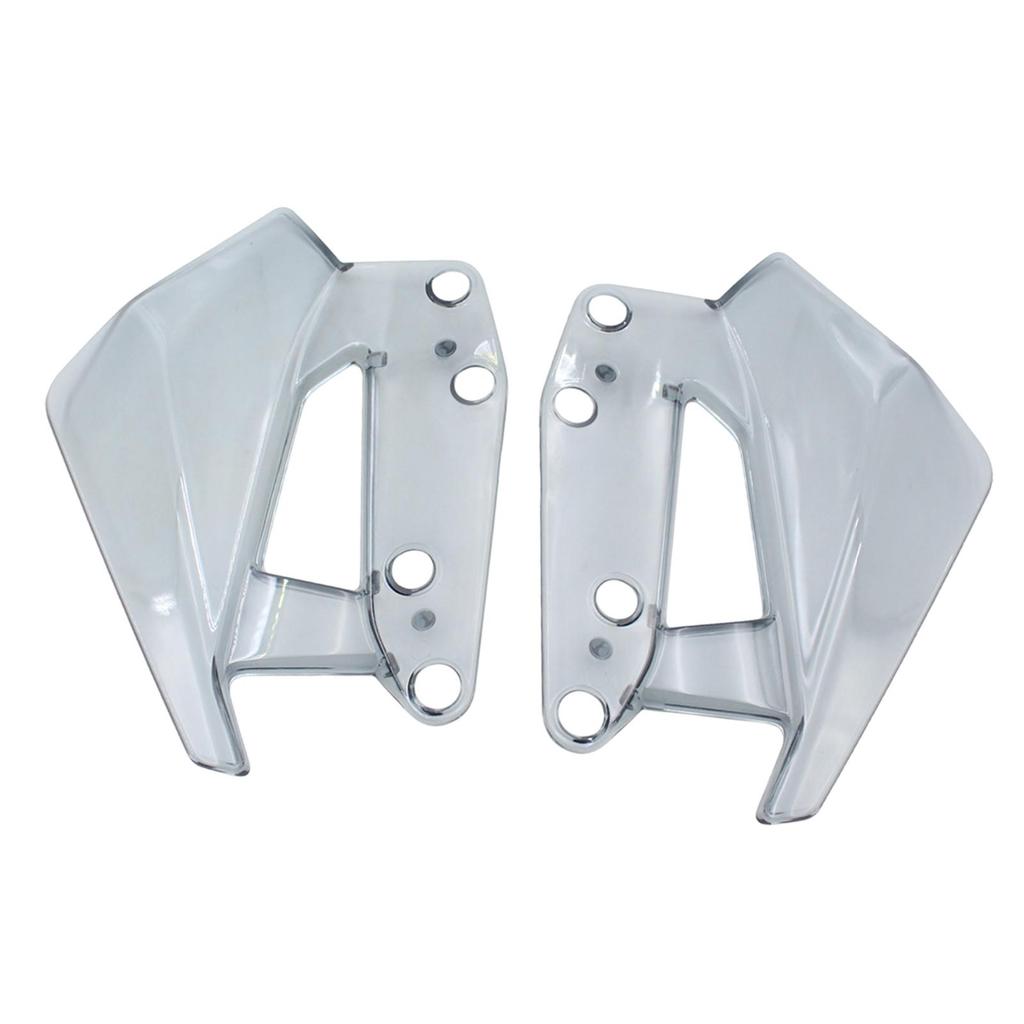 Motorcycle Side Wind Deflector Windscreen Spoiler Replaces Easy Installation
