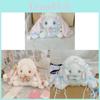 Japanese Lolita Bunny Plush Bag With Pearl Chain For Daily Fashion And Cute Storage