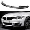 4Pcs Front Bumper Lip Spoiler Deflector Splitter Fit for 4‑Series F32/F36/F33 2014‑2020Carbon Fiber Style