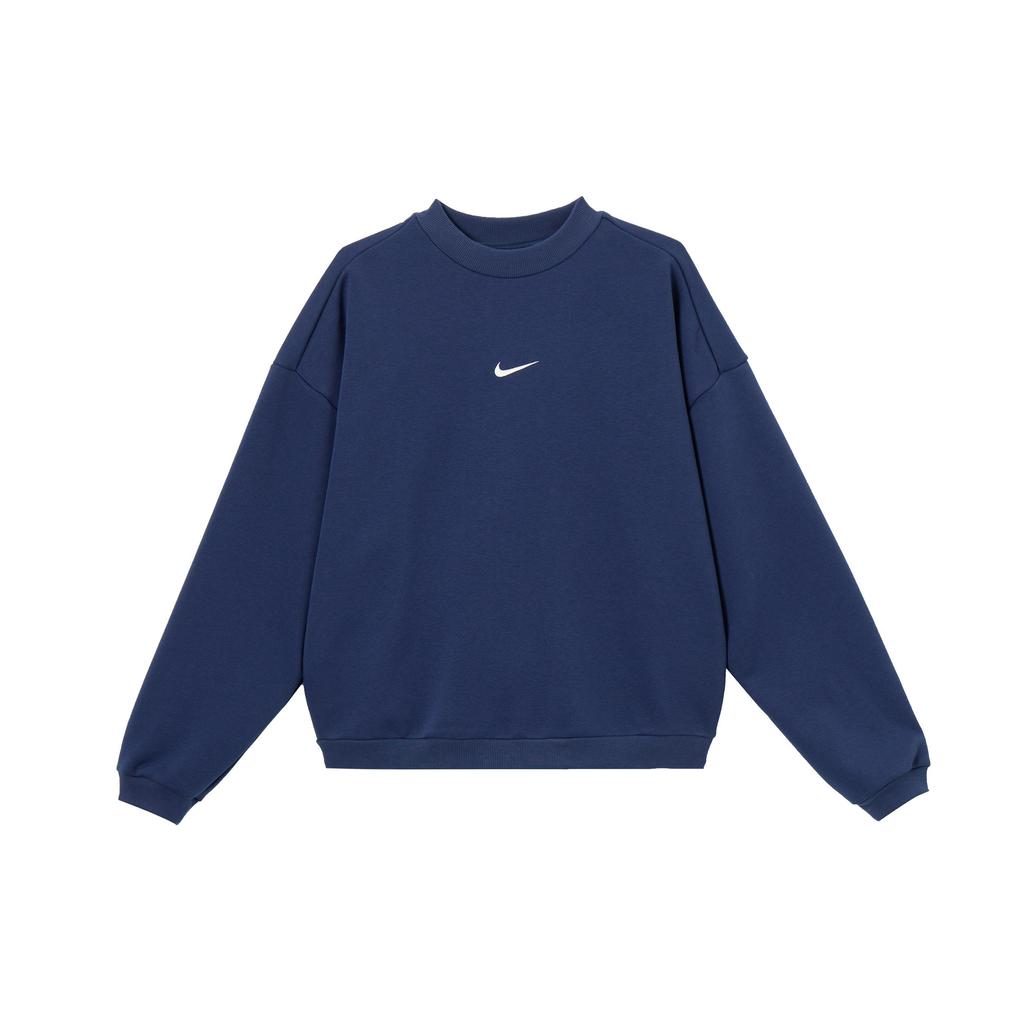 Nike Sweatshirts Men's Marine Blue Crew Neck Moderate IR0107-410