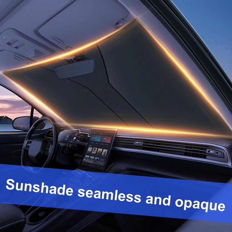 Car Windshield Sun Shade Umbrella Auto Front Window Sun Shade Protector Parasol Heat-proof Sun Protection Folding Sunshade