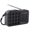 Rechargeable Portable FM Radio Mini Solar Bluetooth Wireless Speaker Support USB TF Card MP3 Music Player