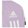 adidas Mochila de Poliéster Resistente Unisex Rosa Ciruela y Blanco JX8744