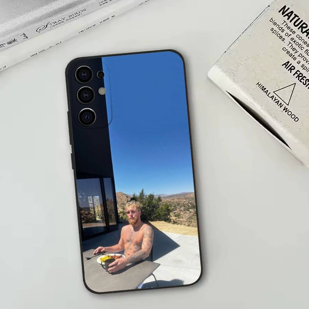 Jake Paul   Phone Case For Samsung S25,S24,S21,S22,S23,S30,Ultra,S20,Plus,Fe,Soft Silicone Black Cover